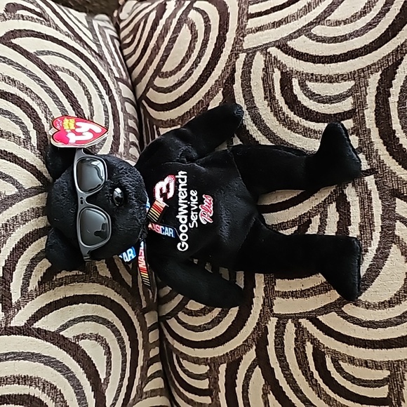TY DALE EARNHARDT No 3 ORIGINAL BEANIE BABY - Picture 1 of 8